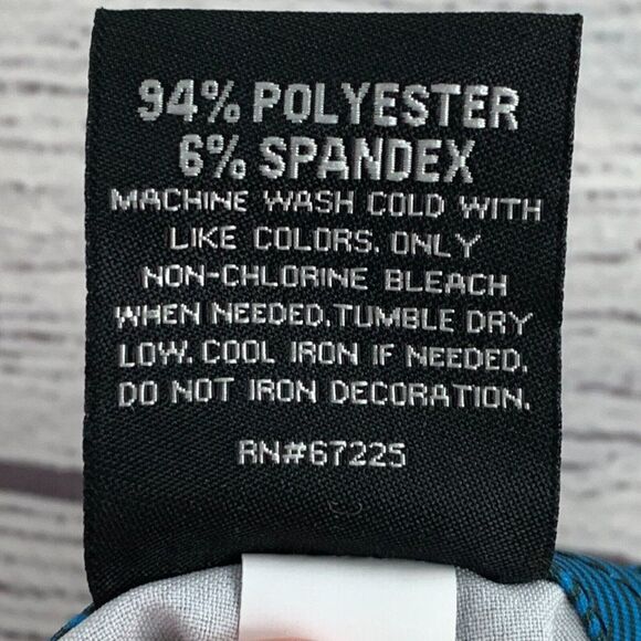 Tony Hawk Board Shorts sz 30 Men's Gray Blue Pattern Lower Pocket New NWT - Picture 6 of 6